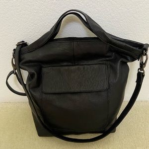 Latico Leathers Devon/Bianca Crossbody Black